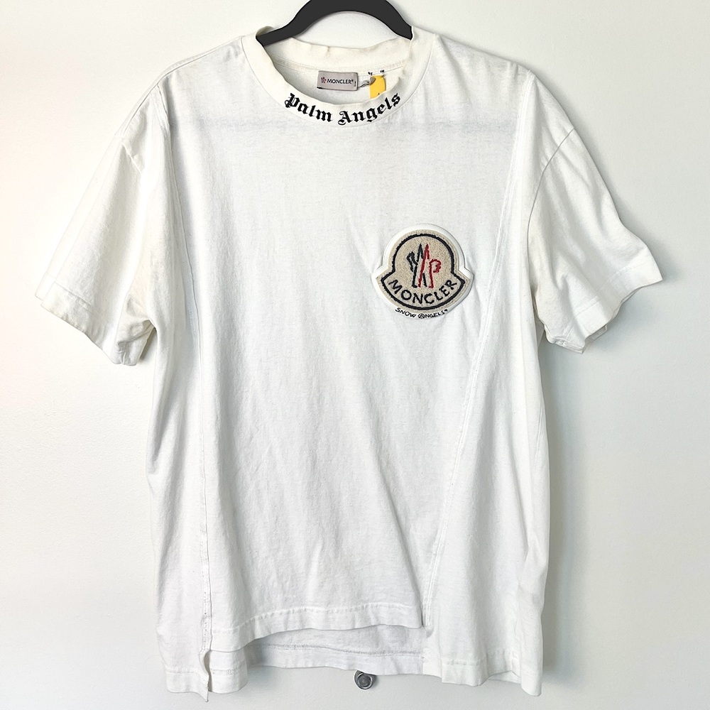 8 MONCLER GENIUS X PALM ANGELS Constructed T-shirt